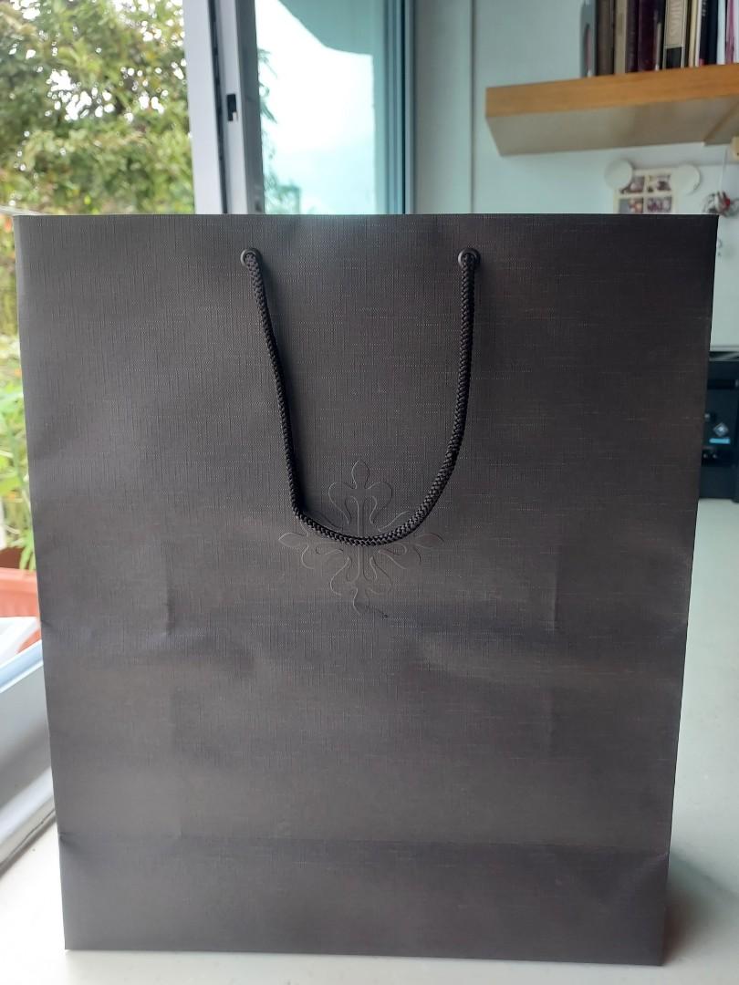 patek philippe paper bag