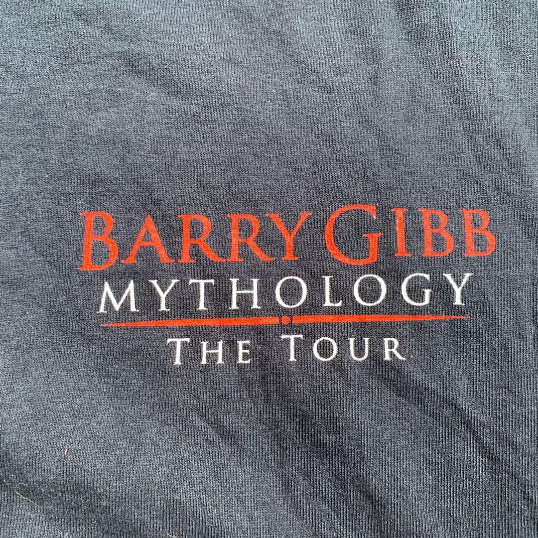 PO MUSIC BARRY GIBB MYTHOLOGY THE TOUR AUSTRALIA 2013 BLACK T 