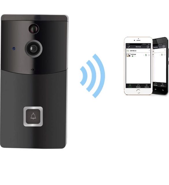 Powpro B10 WIFI Video Doorbell Smart Doorbell Security Camera with
