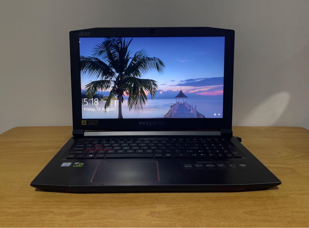 ACER PREDATOR HELIOS 300 (Category: Laptops & Notebooks) located in Tuguegarao City. Submitted by markeumenda (Listing ID 1106919150, Image 2). Description: Used but not abused. If you're a gamer and an office person this laptop is perfect for you. It can cater a lot of triple A games or even run multiple programs at the same time. SPECIFICATION: Device Name: PREDATOR 300 Processor: Intel(R) Core(TM) i7-7700HQ @ 2.80GHz Installed RAM: 8.00 GB Win