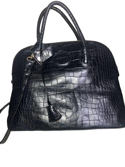 Preloved Croco Bag Ps Mary Jane Korea ala Hermes Fesyen Wanita
