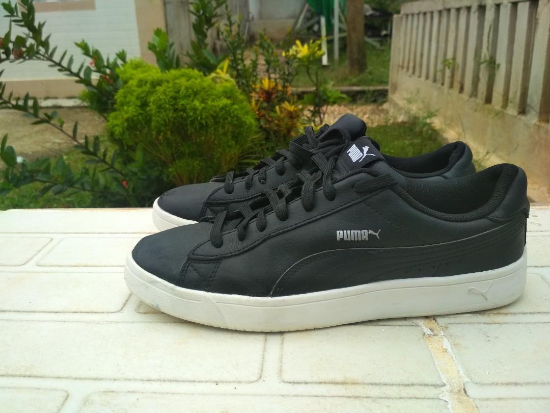 Puma court breaker black on sale