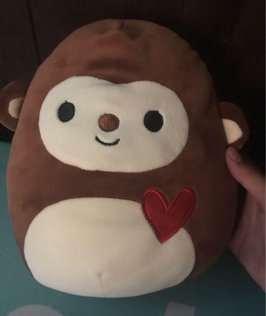 RARE 2017 8.5 Milly and 8 Momo the Monkey Squishmallows BNWOT
