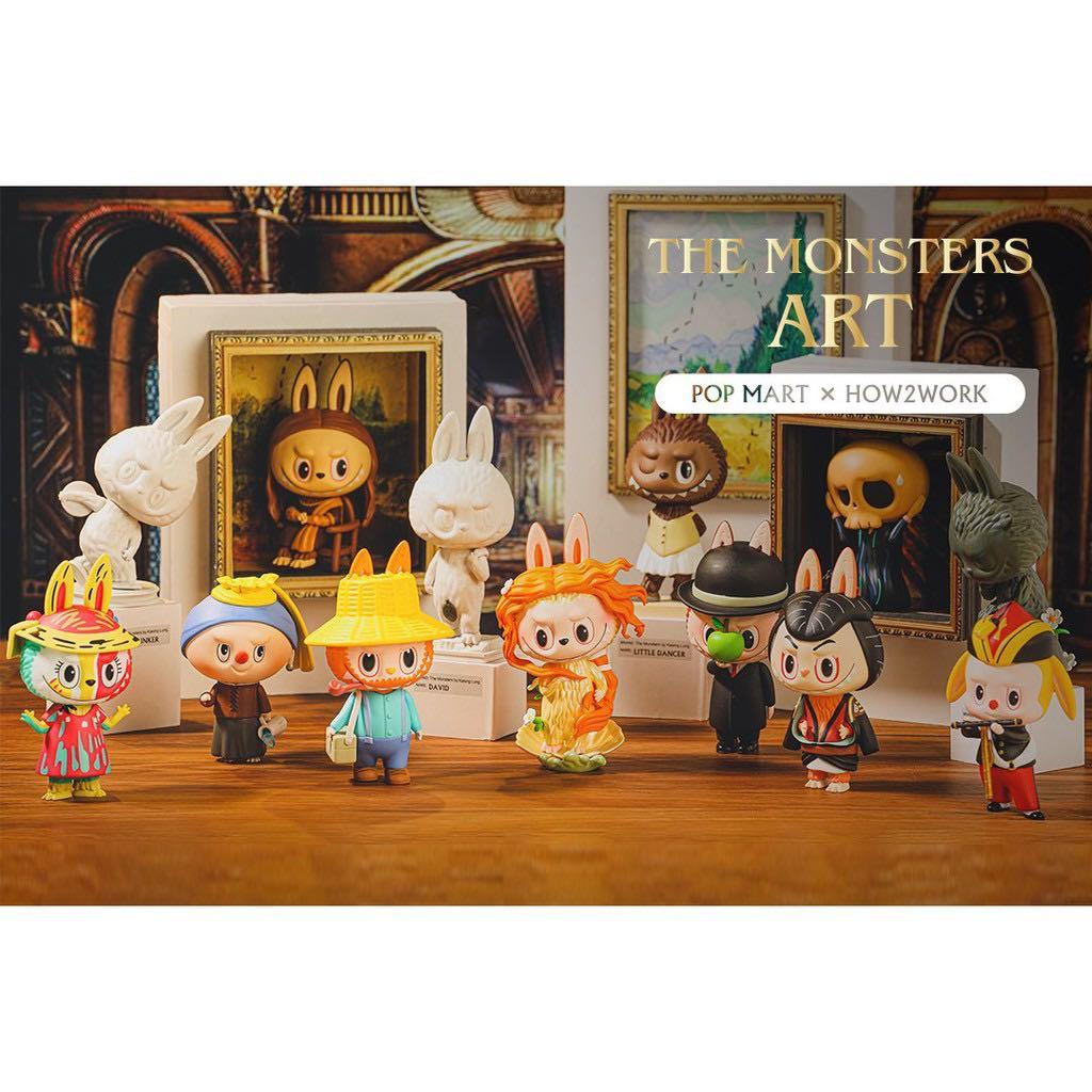 Ready Stock Whole Box Labubu精灵艺术美术馆系列盲盒popmart Labubu The Monsters Art Series Blind Box Toys Games Action Figures Collectibles On Carousell