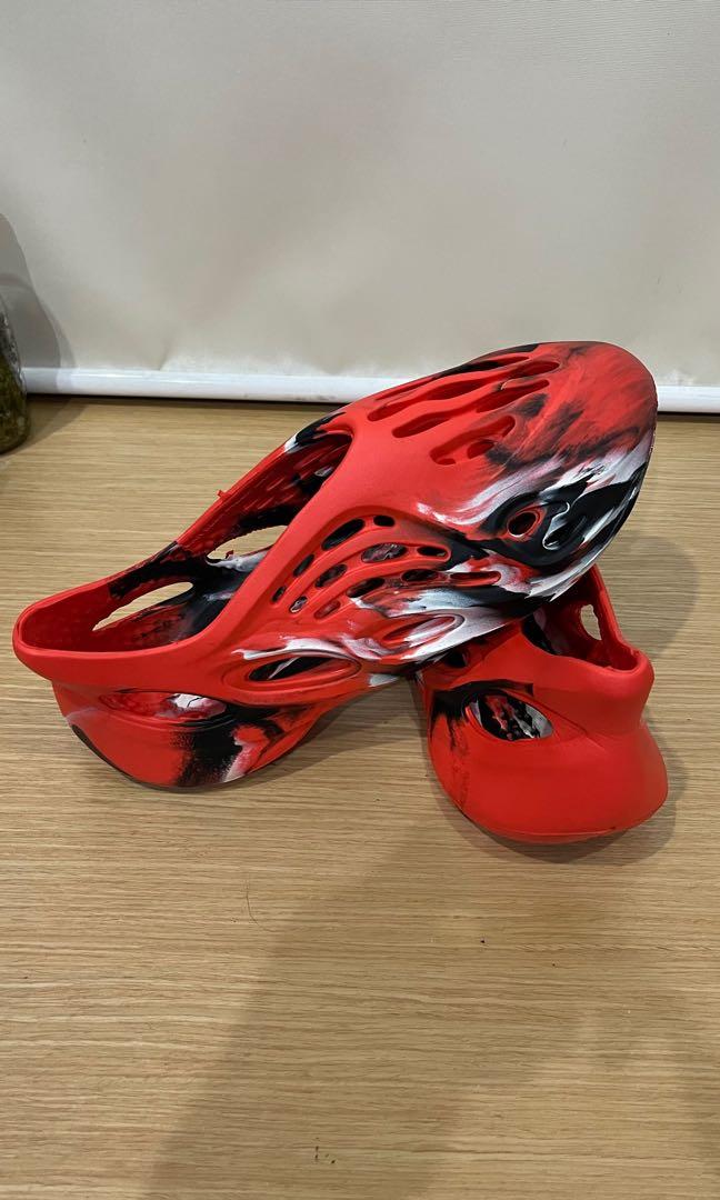 Red rubber sale shoes