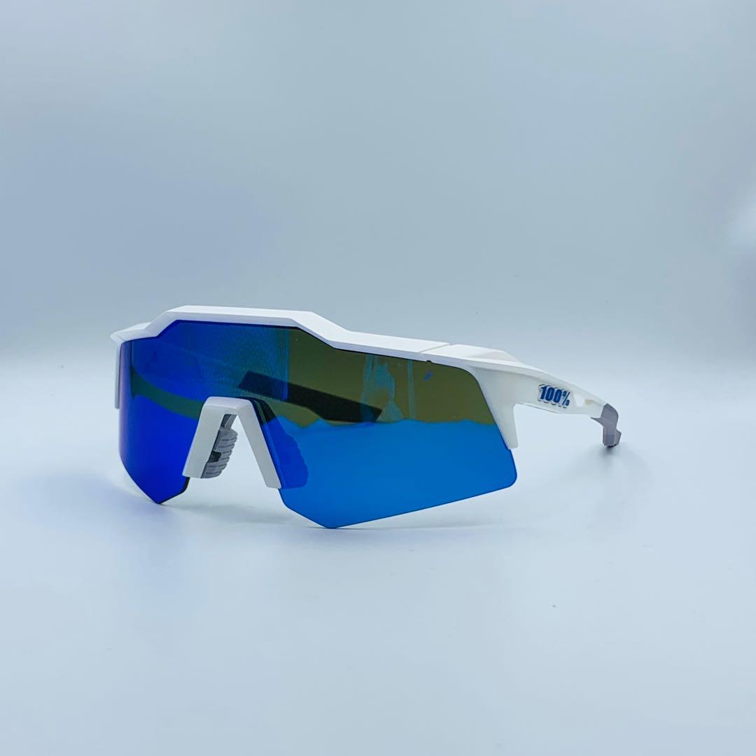 Ride 100% Speedcraft XS Matte White w/ Blue Multilayer Mirror Lens (Category: Sunglasses & Eyewear) located in Singapore. Submitted by gearoutfitters (Listing ID 1106959139, Image 2). Description: CHEAPEST ON CAROUSELL Free delivery! Brand new in original box 100% Authentic Ride 100% Speedcraft XS Frame: Matte White Lens 1: Multilayer Blue Mirror (14% VLT) Lens 2: Clear (93% VLT - for night cycling) Fit: Asian and Standard (comes with both nosepa