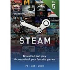 RM5 Steam Wallet Code (TNG accepted), Tickets & Vouchers ...