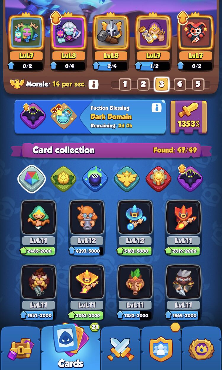 Rush Royale Account (Updated), Video Gaming, Video Games, Others on
