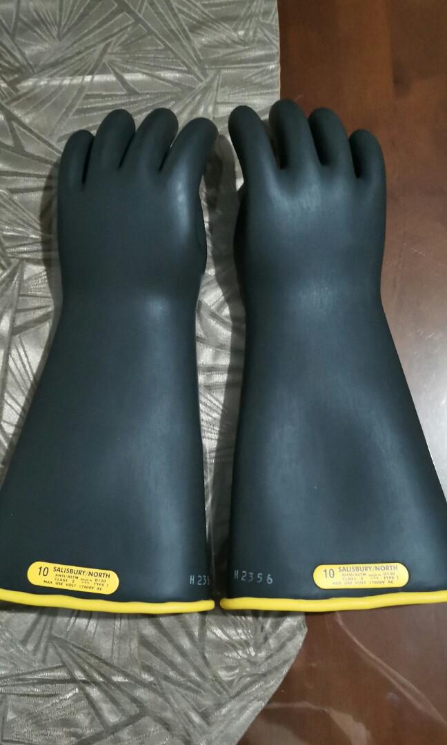 SALISBURY NORTH ElectricalGlove (Category: Gloves) located in Bulacan. Submitted by tripledouble532 (Listing ID 1106871583, Image 1). Description: STEAL PRICE!!! Bnew Size: 10 Class: 2 Type: D120I Max Use Volt: 17000AC plus shipping fee Please text or call 09272225277.