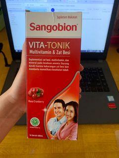 SANGOBION VITA-TONIK | Multivitamin & zat besi | Vitamin sirup