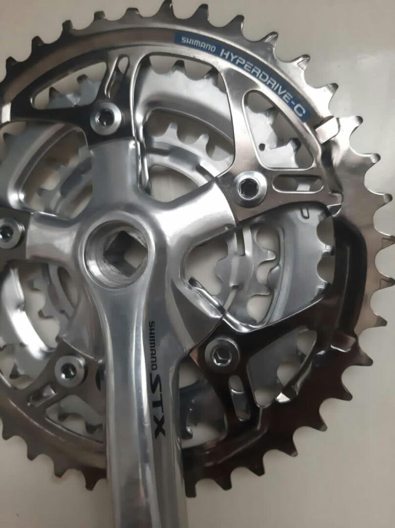 Shimano stx crankset on sale