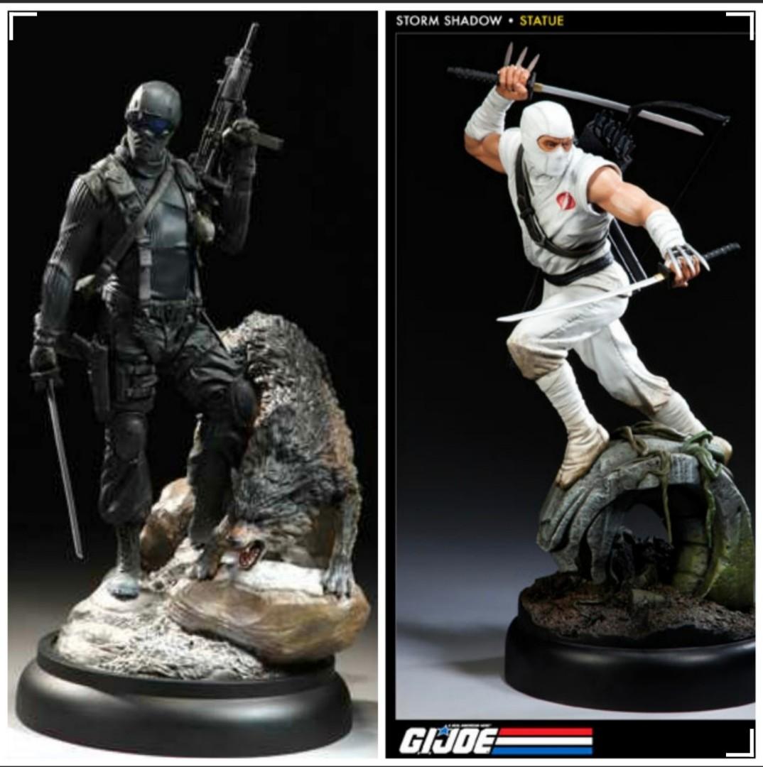 Sideshow Snake Eyes Storm Shadow bundle Gi Joe gijoe