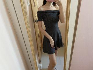 SixtyEight間條貼身連身裙