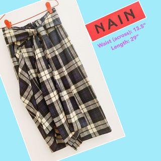 Smart Checker Skirt [NAIN]