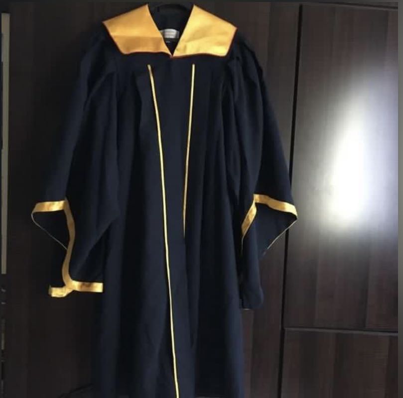 Sp graduation gown top
