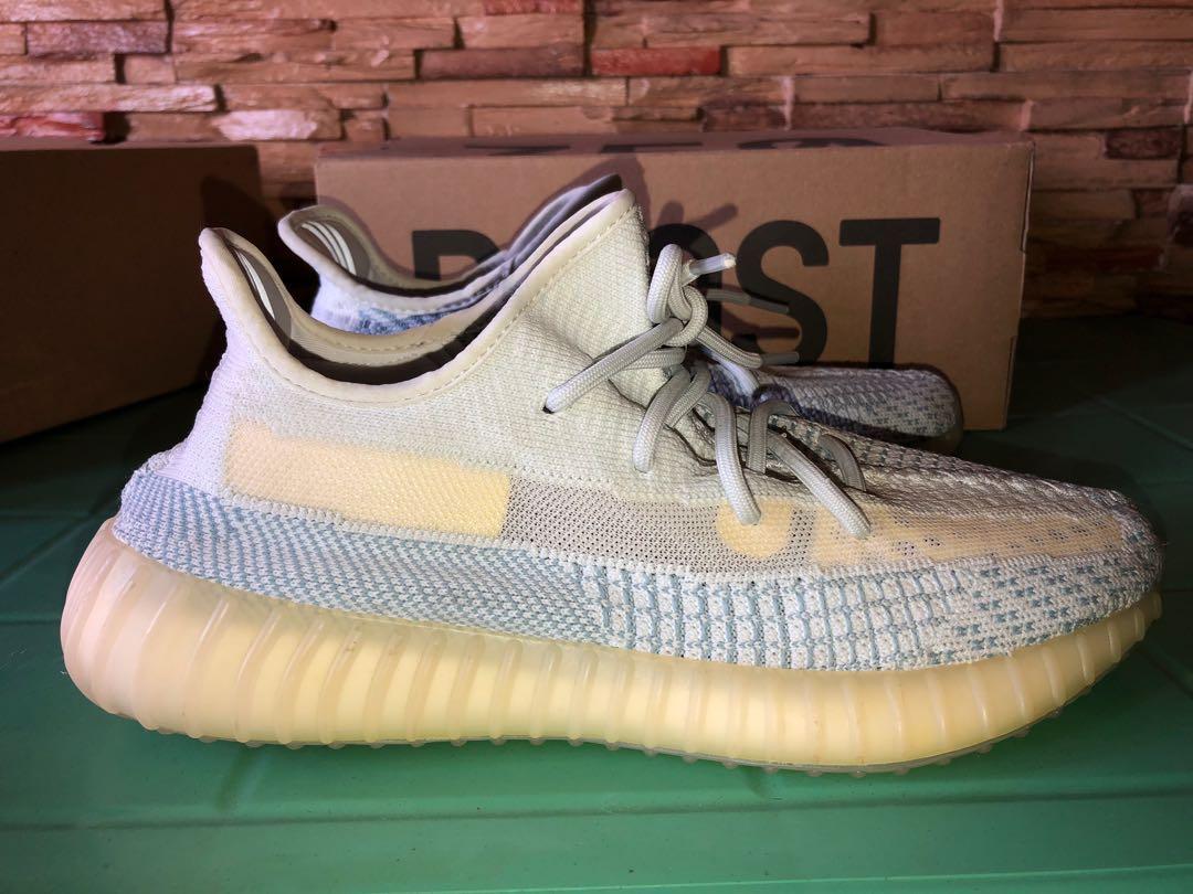 yeezy cloud white yellowing
