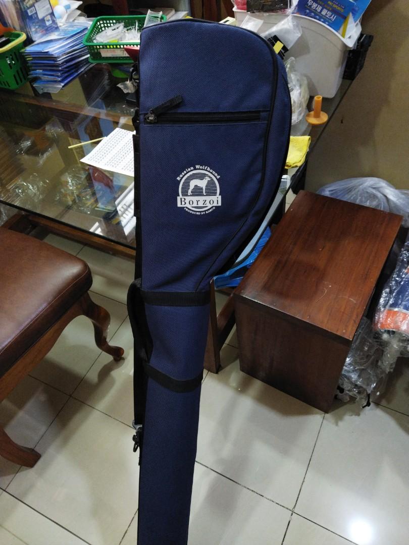 Sunday bag or driving range bag (Category: Golf) located in Quezon City. Submitted by aetna.manila (Listing ID 1009152347, Image 3). Description: 1995 for 1 piece need to be cleaned Sunday Golf Club Shoulder Hand Carry Bag Driving Range New: A brand-new, unused, unopened, undamaged item in its original packaging Brand New Item Length: 130 cm Weight: 1.8 kg Hold 3-6 clubs Obviously, Sunday Bags are designed to be ultra-lightweight so they will tak