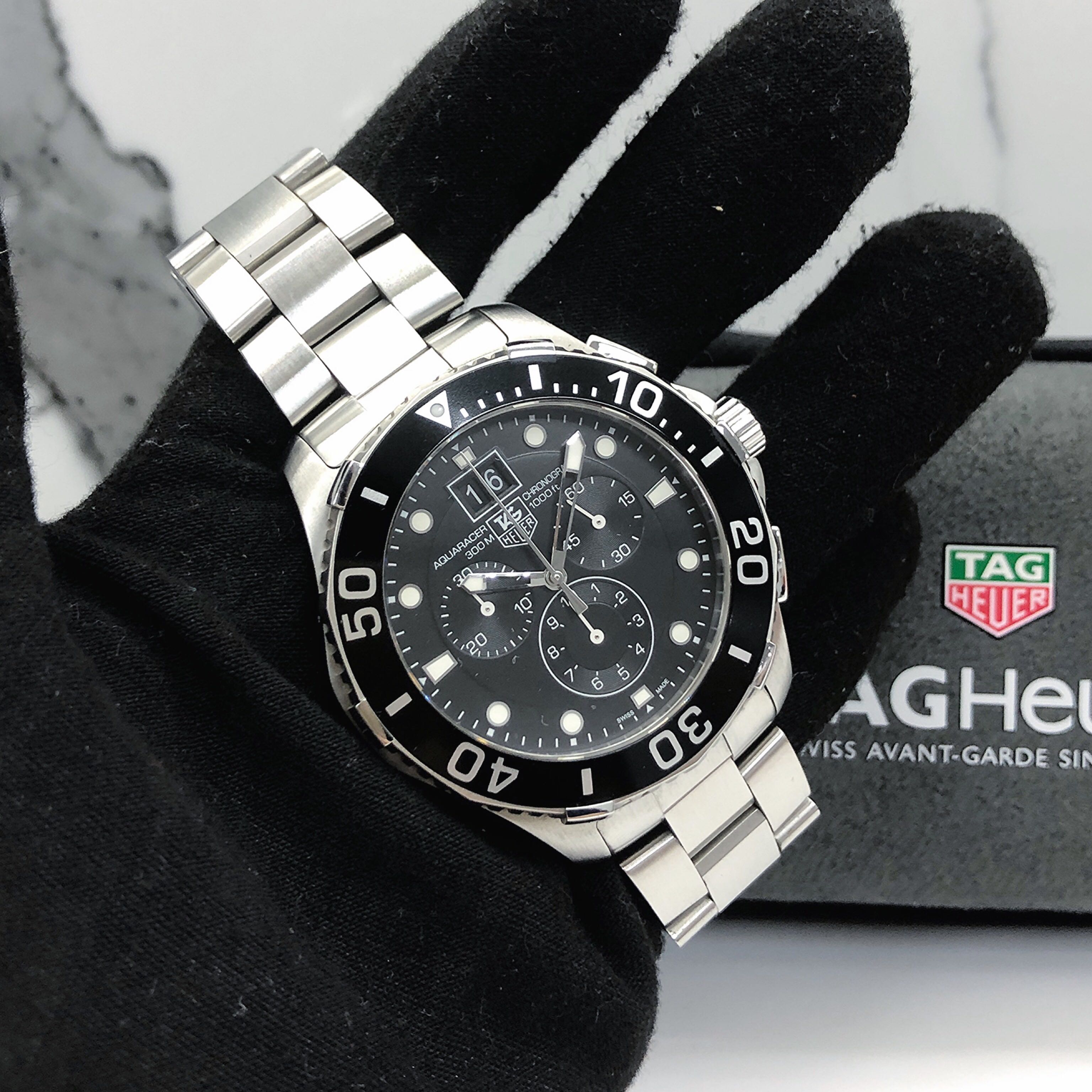 TAG HEUER CAN1010 AQUARACER CHRONOGRAPH QUARTZ MEN S WATCH