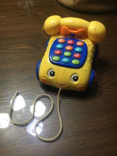 TALKING PULL TOY TELEPHONE