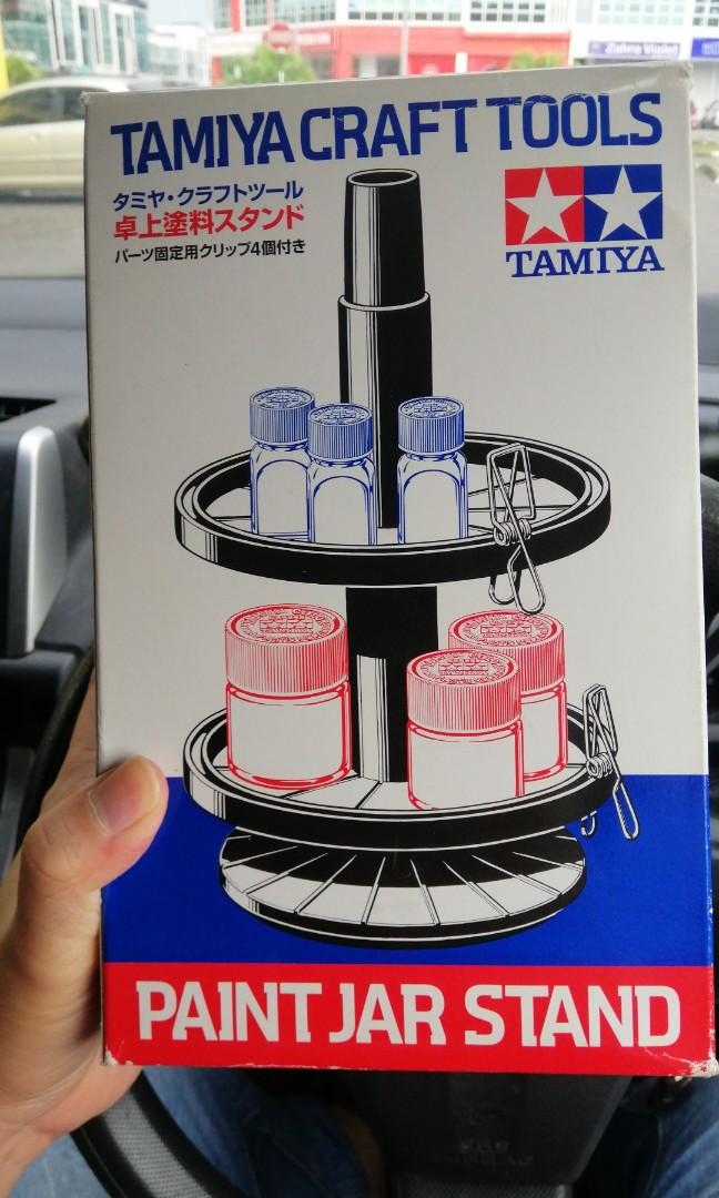 Tamiya Paint Jar Stand, Hobbies & Toys, Stationery & Craft, Craft