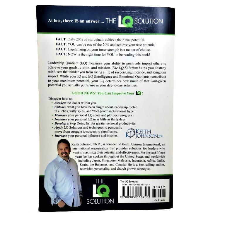 The LQ Solution: Influence, Impact, and Increase (Dr. Keith Johnson ...