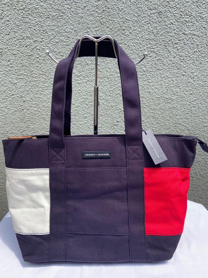 Tommy Hilfiger Tote Bag for Women Flag Canvas, Women's Fashion, Bags u0026  Wallets, Shoulder Bags on Carousell