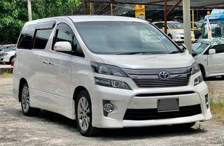TOYOTA VELLFIRE 2.4 ZA SPEC