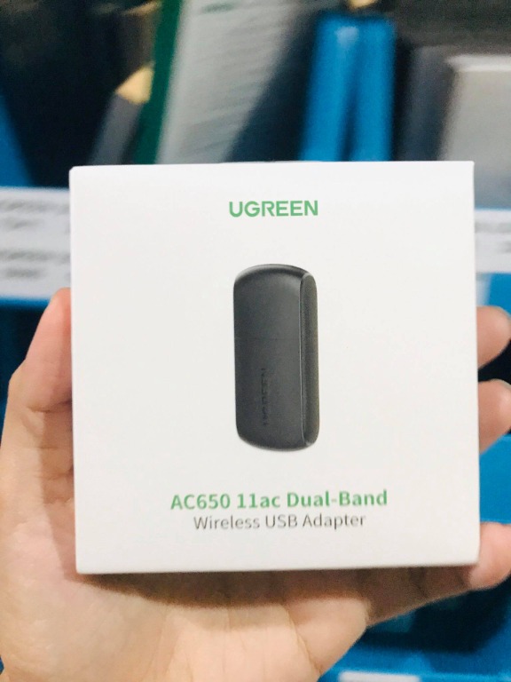 UGREEN AC650 11ac Dual-Band Wireless WiFi USB Adapter CM448 20204 ...