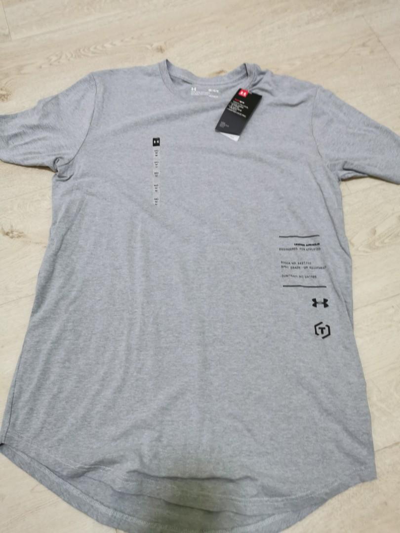 Under Armour Heatgear (Grey), Men's Fashion, Tops & Sets, Tshirts
