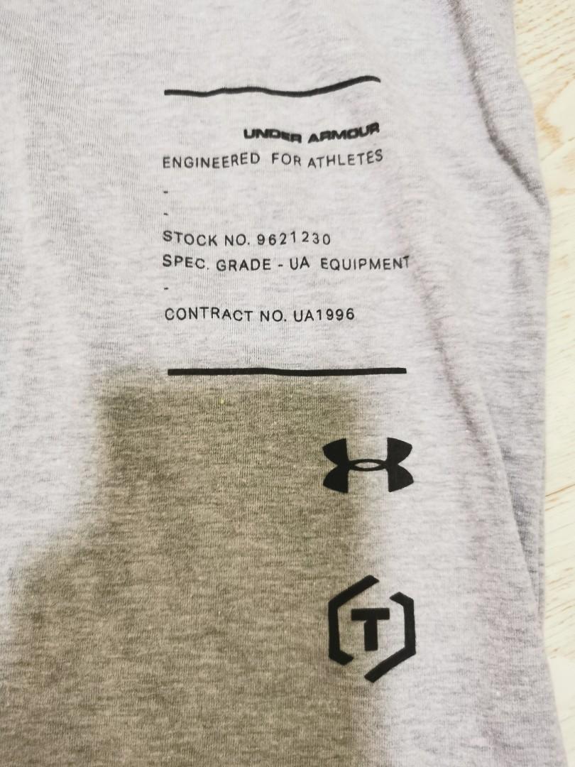 Under Armour Heatgear (Grey), Men's Fashion, Tops & Sets, Tshirts & Polo Shirts on Carousell