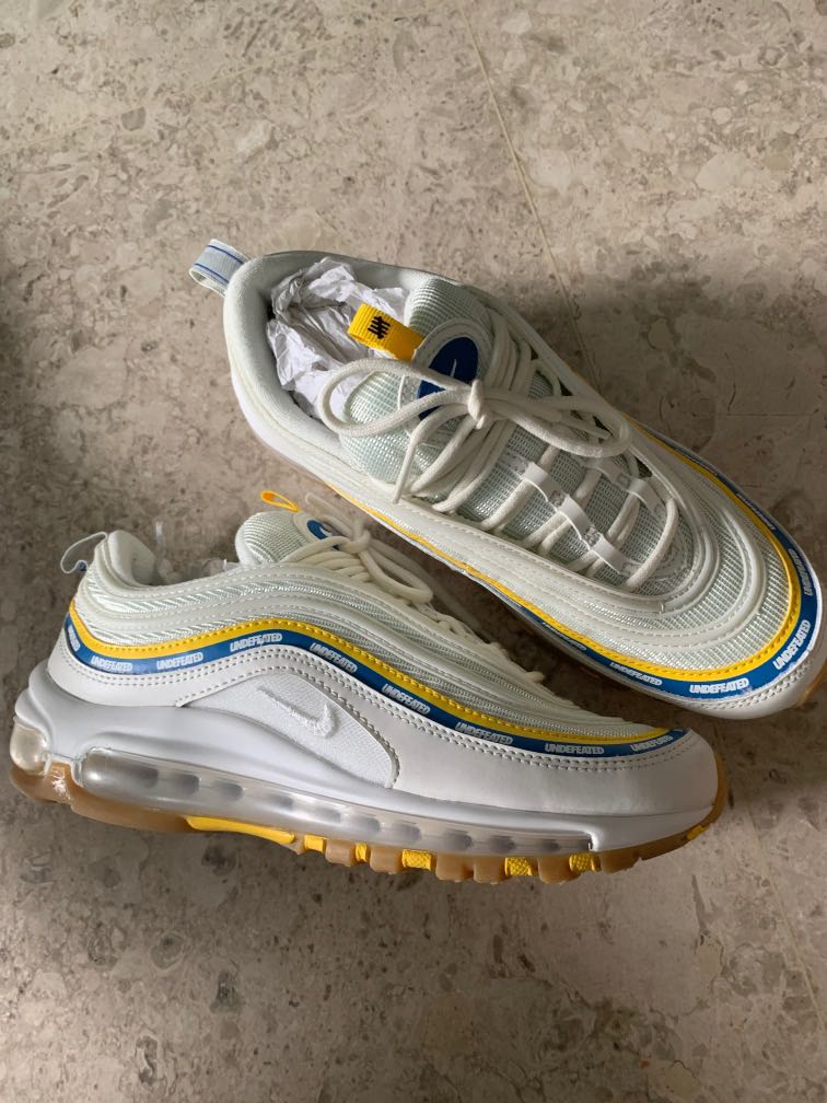 NIKE AIR MAX 97 UNDEFEATED UCLA ON FEET & RESELL PREDICTIONS! 