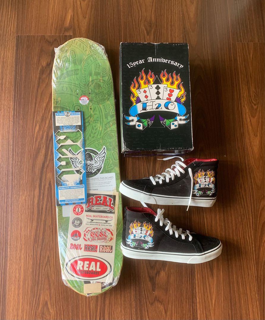 Vans real skateboards cheap