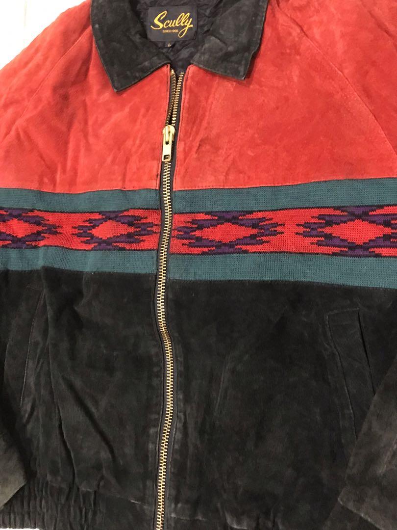 Vintage Scully Leather Jacket, Men's Fashion, Coats, Jackets and