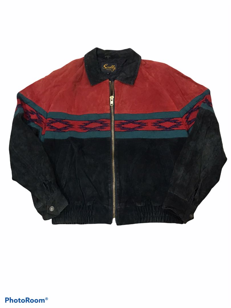 Vintage Scully Leather Jacket, Men's Fashion, Coats, Jackets and