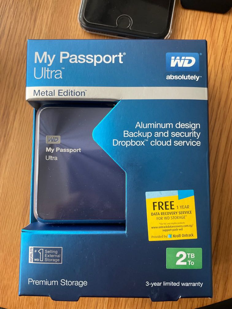 WD passport ultra, Computers & Tech, Office & Business Technology on