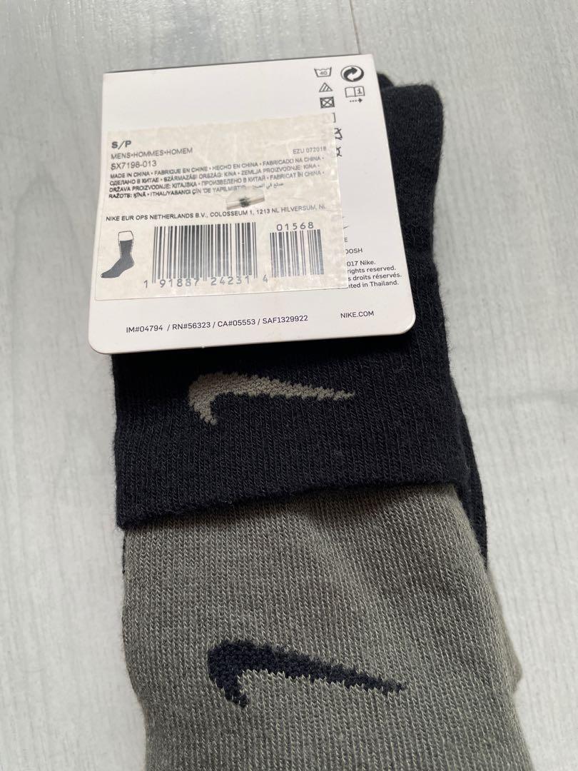 109 ALYX 9SM Alyx Studios foil shopper grocery bag Nike lab socks