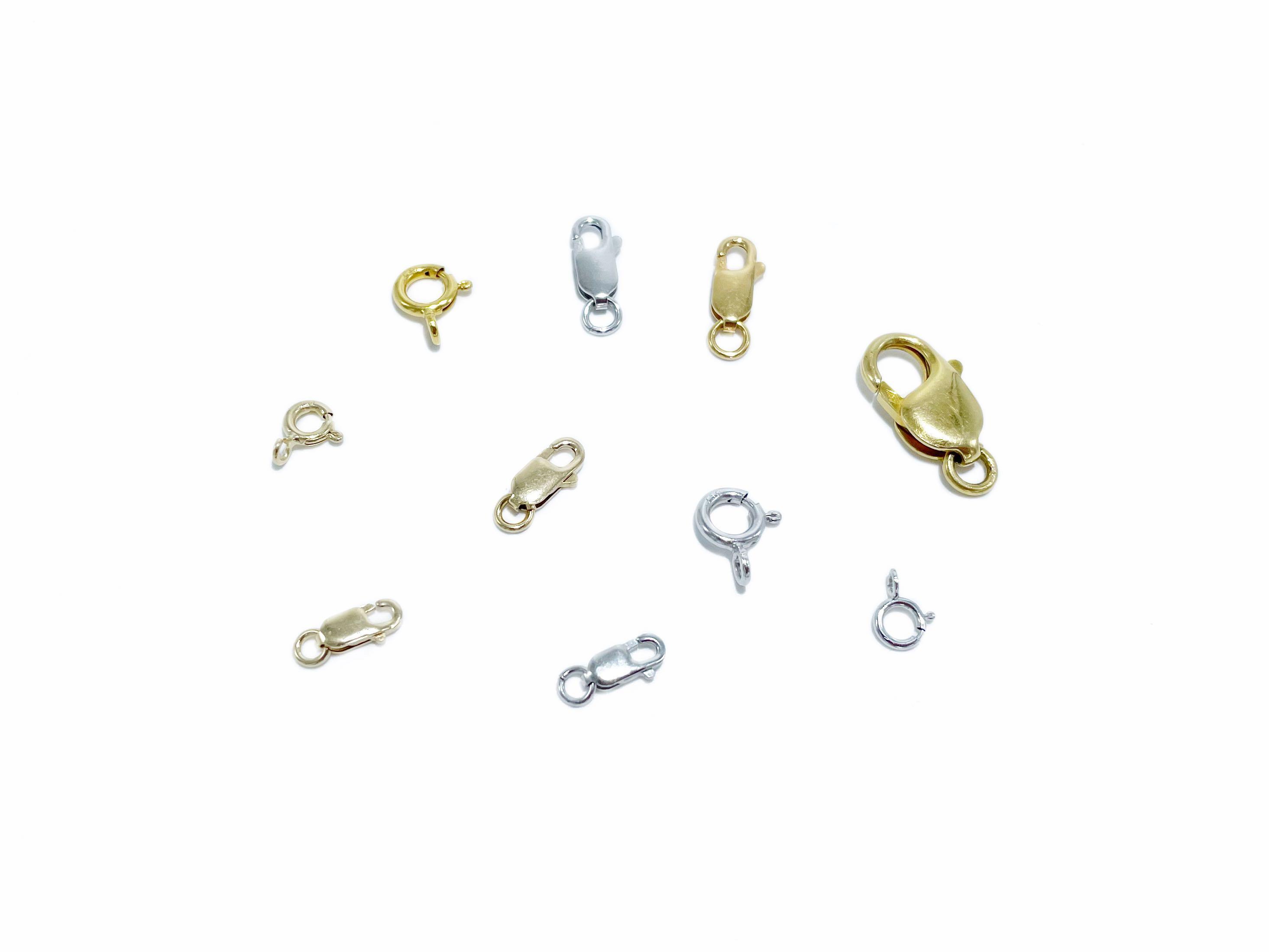 Gold necklace clasp best sale