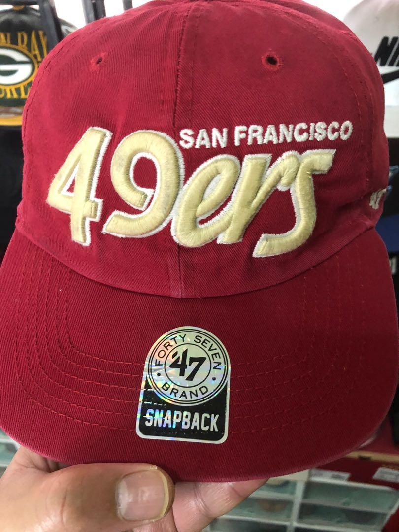 47 Brand X San Francisco SF 49ers Snapback Cap Men s Fashion