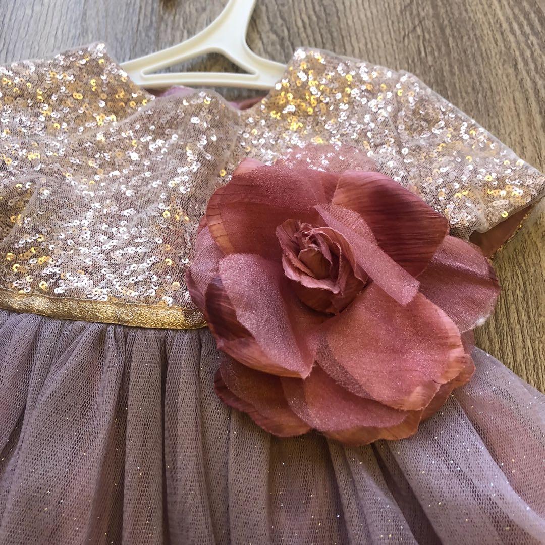 Monsoon red sequin dress clearance