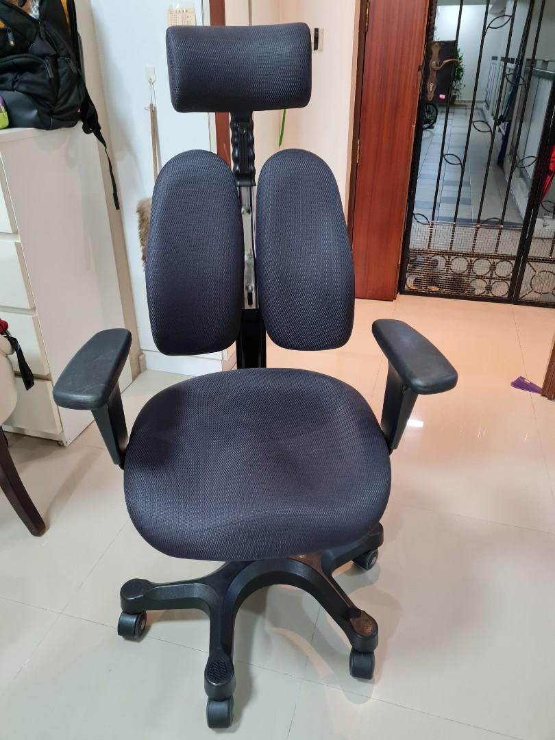 6 Wheeler Ergonomic Chair from Ergoworks original price 899 Furniture Home Living Furniture Chairs on Carousell