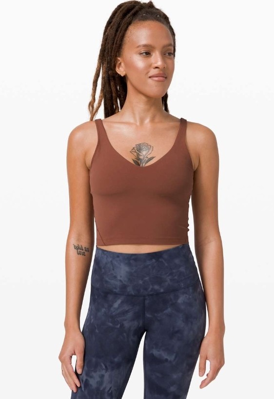 lululemon Align Tank Rust Red Size 4