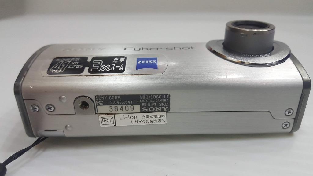 日本製骨董老相機Sony CyberShot DSC-L1 數位相機SONY DSC-L1, 手機及