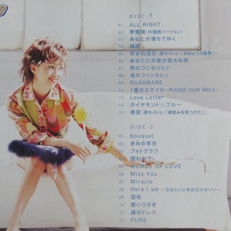 激安ブランド 酒井法子noriko sakai - ASiA 2000．WORDS OF LOVE 厚盒精選CD2 アイドル