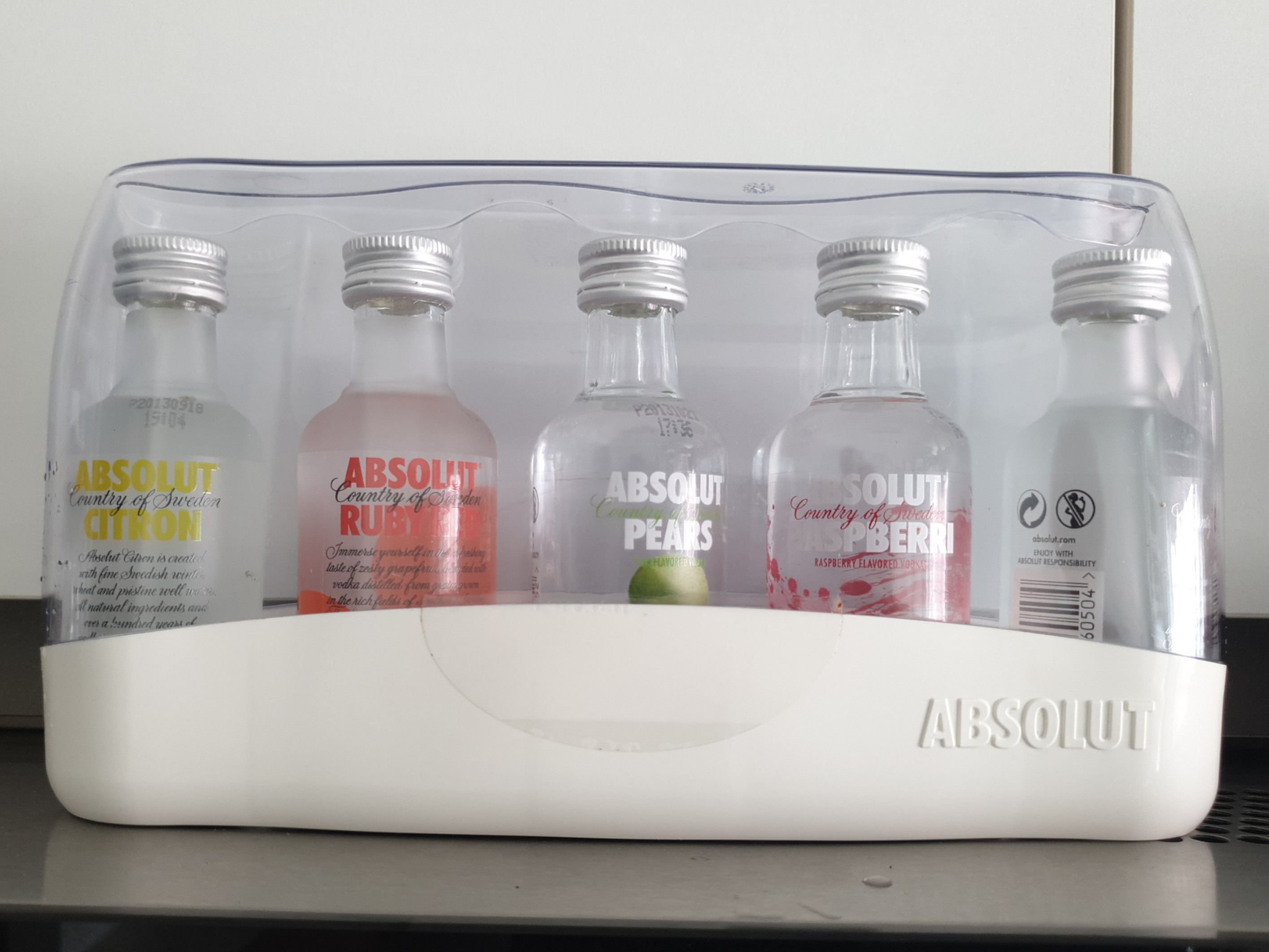 Absolut Vodka Miniature Set Food Drinks Alcoholic Beverages On Carousell