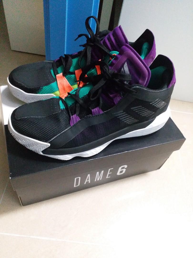Adidas Dame lillard 6 籃球鞋 basketball shoes, 男裝, 鞋, 波鞋 Carousell