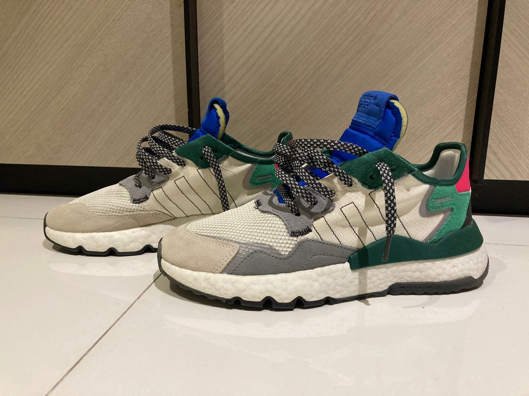 Adidas nite best sale jogger green