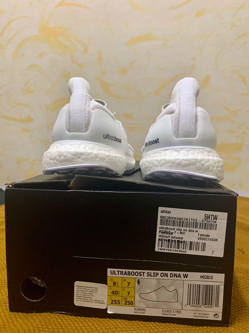 Adidas Ultraboost Slip On Dna W Women S Fashion Shoes On Carousell