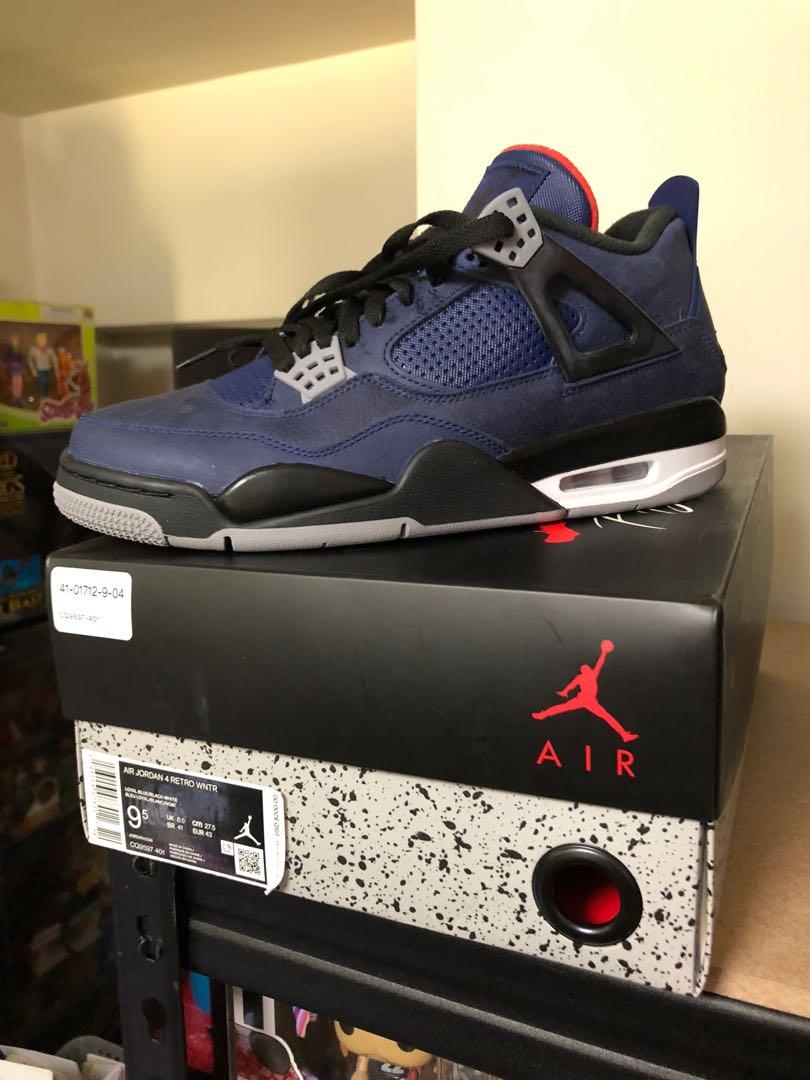 Air Jordan 4 Winterized Royal Blue WNTR