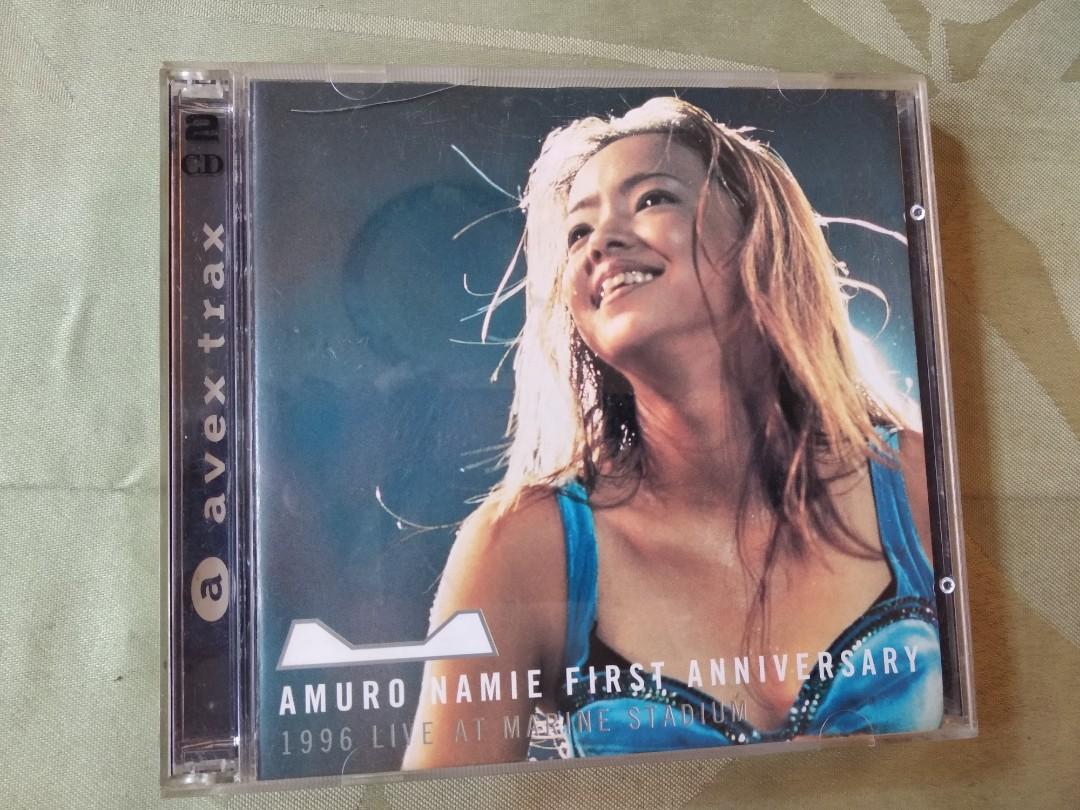 安室奈美惠。AMURO NAMIE FIRST ANNIVERSARY 1996 LIVE AT MARINE STADIUM 2VCD