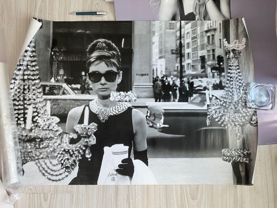 Ariana Grande Audrey Hepburn Kate Moss Poster